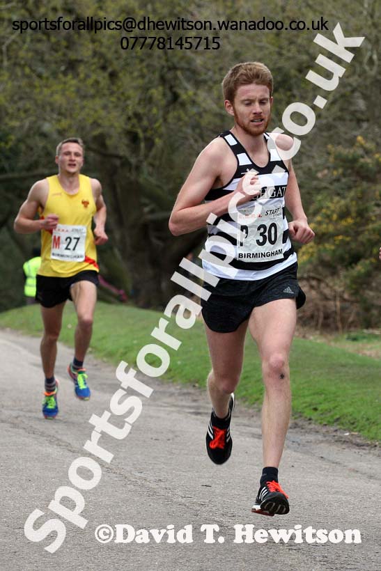 Senior mens English National 12 Stage Road Relay, 2016 English National 12 and 6 Stage Road Relays, Sutton Coldfield, Birmingham. Photo: David T. Hewitson/Sports for All Pics
